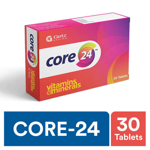 Picture of Core 24 Tab 10x3s